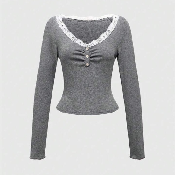 just polly Tops - Just Polly New York Gray  size xl​